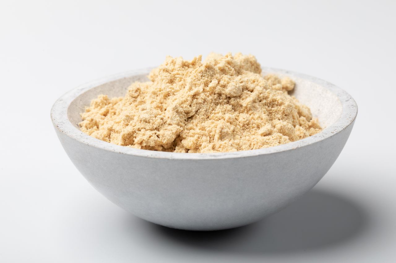 Leinmehl - Leinsamenprotein aus gold-gelbe Leinsamen