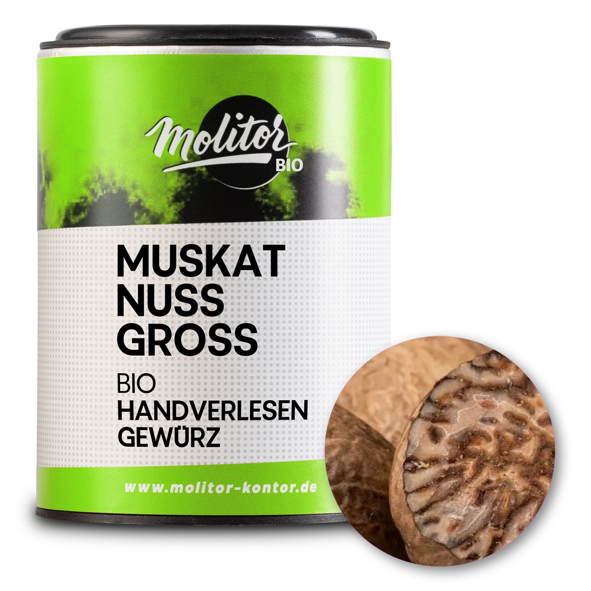 Muskatnuss Bio | groß - handverlesen