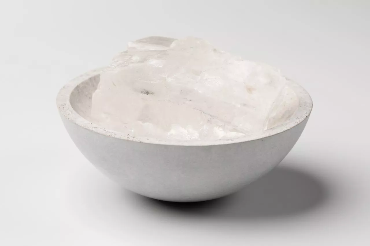 Kubisches Halit Salz Brocken auch Diamantsalz genannt