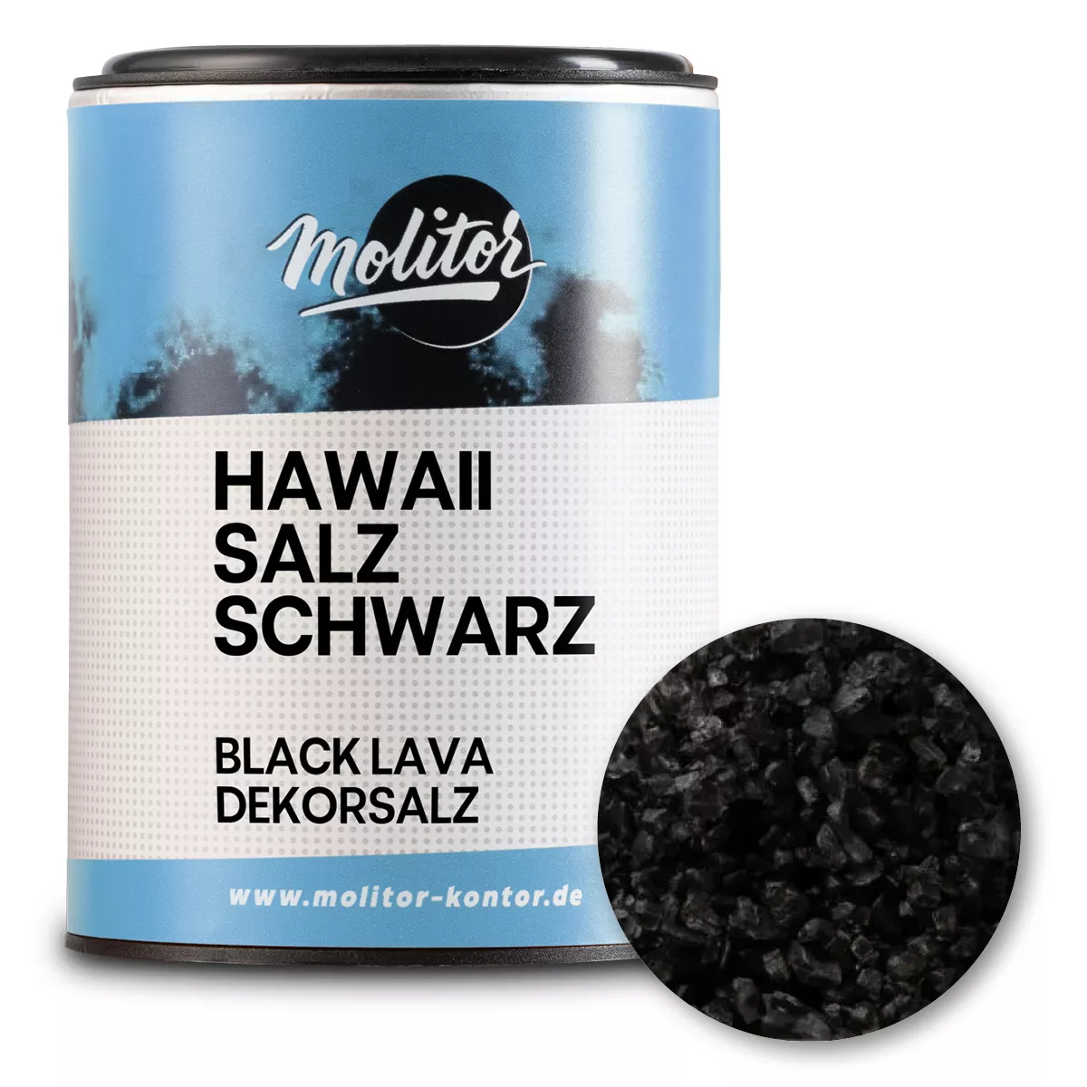 Hawaii Salz schwarz | Black Lava - Dekorsalz