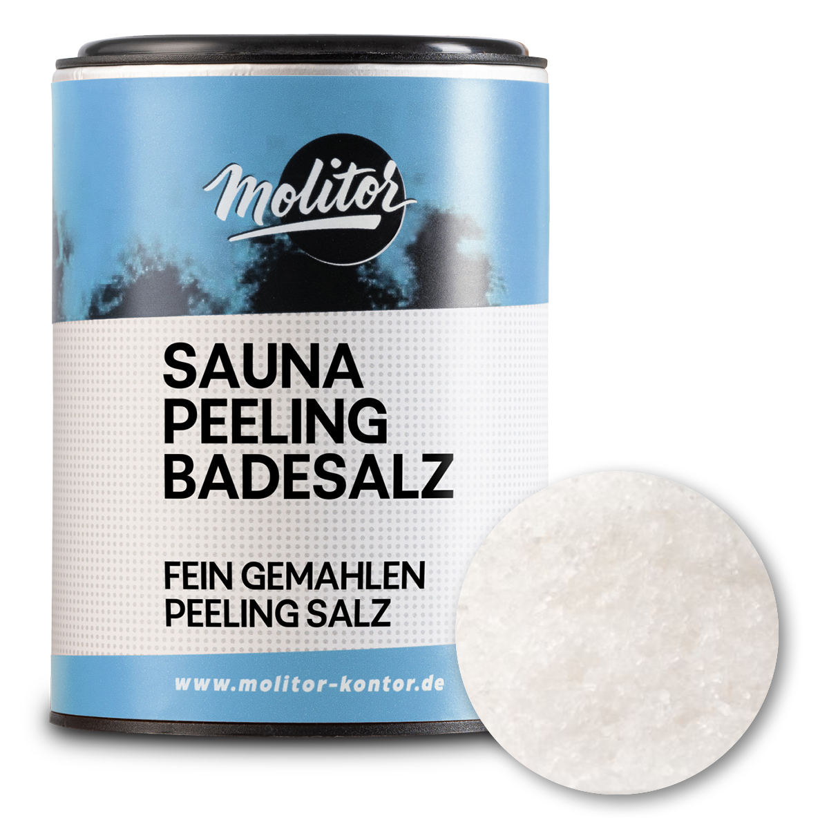 Peeling Salz Natur | für Gesicht und Sauna Peeling Salz Natur | für Gesicht und Sauna