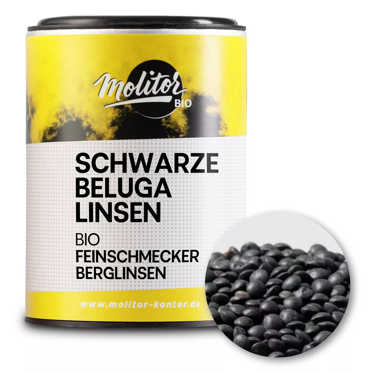 Schwarze Linsen Bio | Beluga - Kaviar Linsen