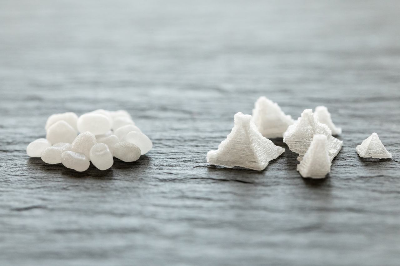 Perlensalz und Pyramidenslaz Fleur de Sel