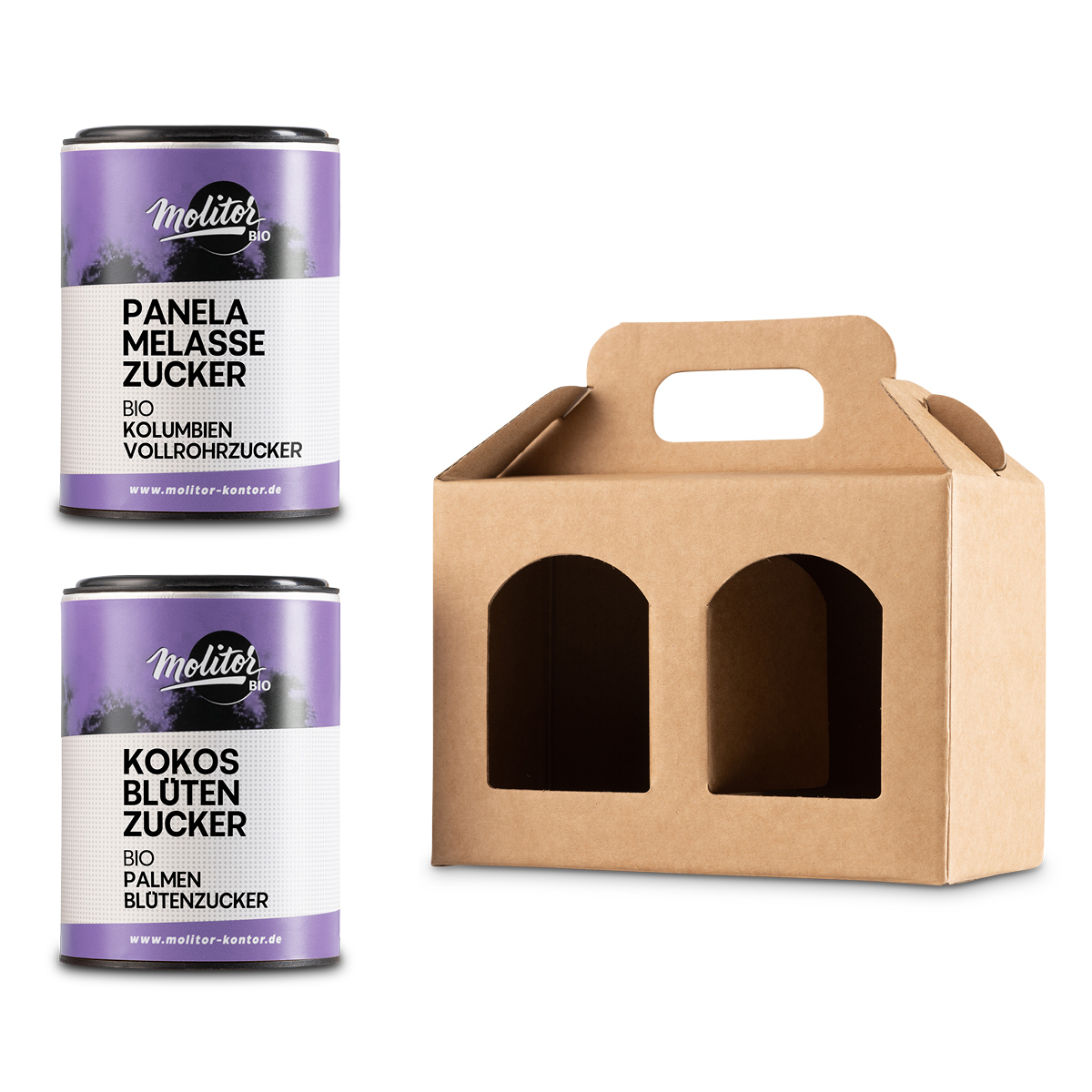 Kleines Geschenk für süße Freunde | 2x Bio Zucker