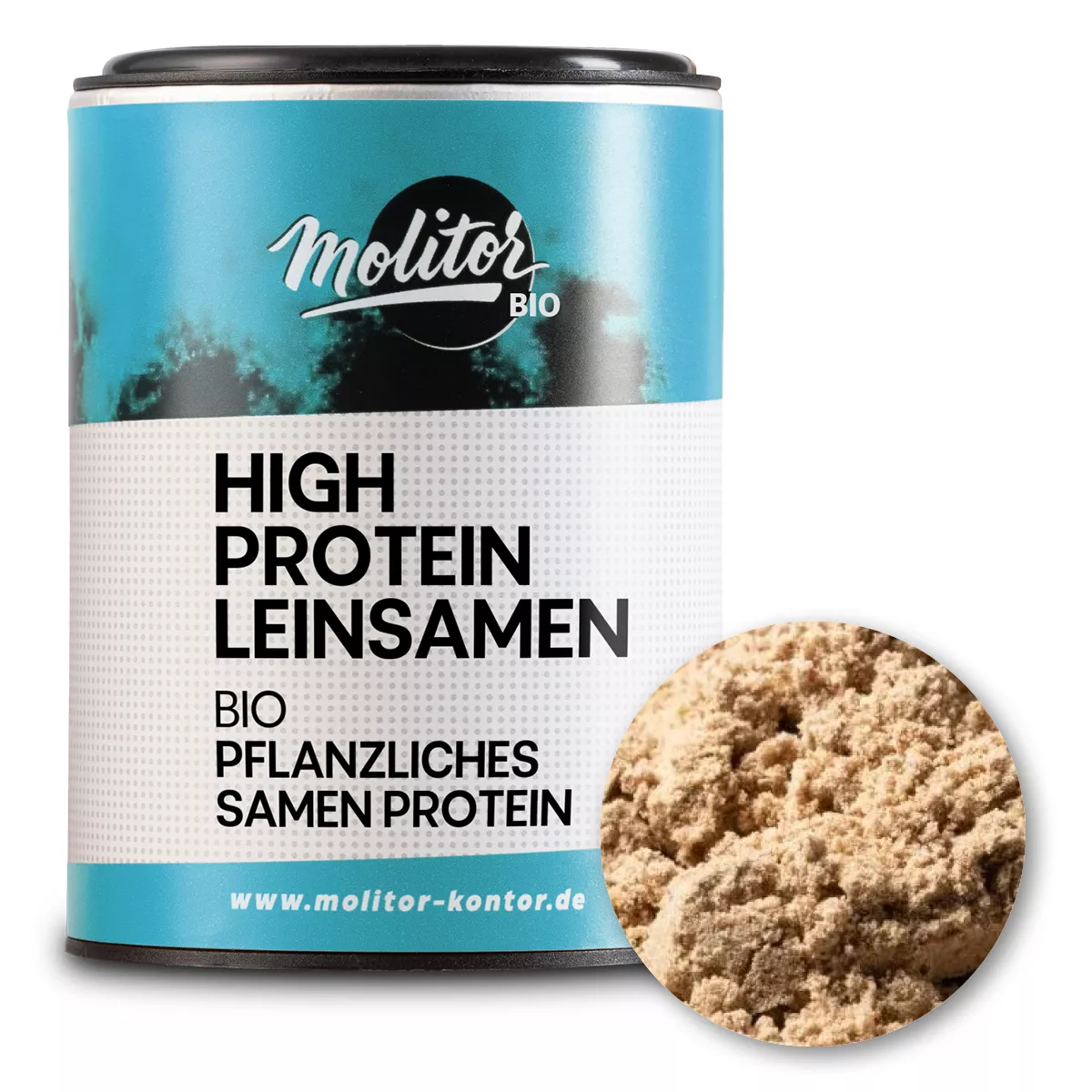 Leinsamen Protein Pulver Bio