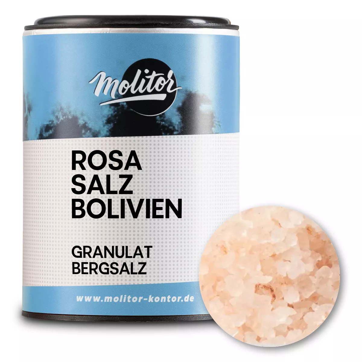 Bolivianisches Rosé Salz | Steinsalz Granulat