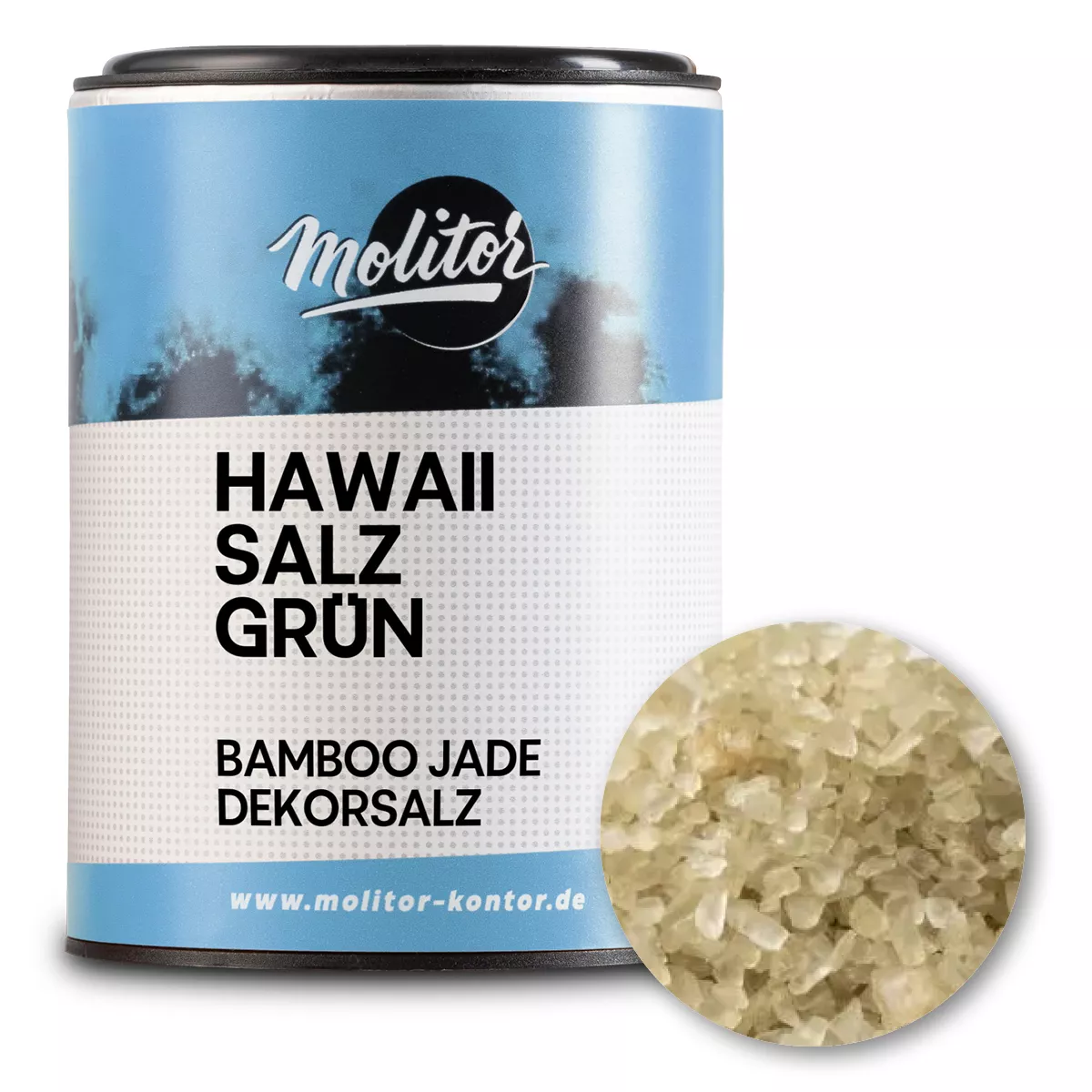 Hawaii Salz grün | Bamboo Jade - Dekorsalz